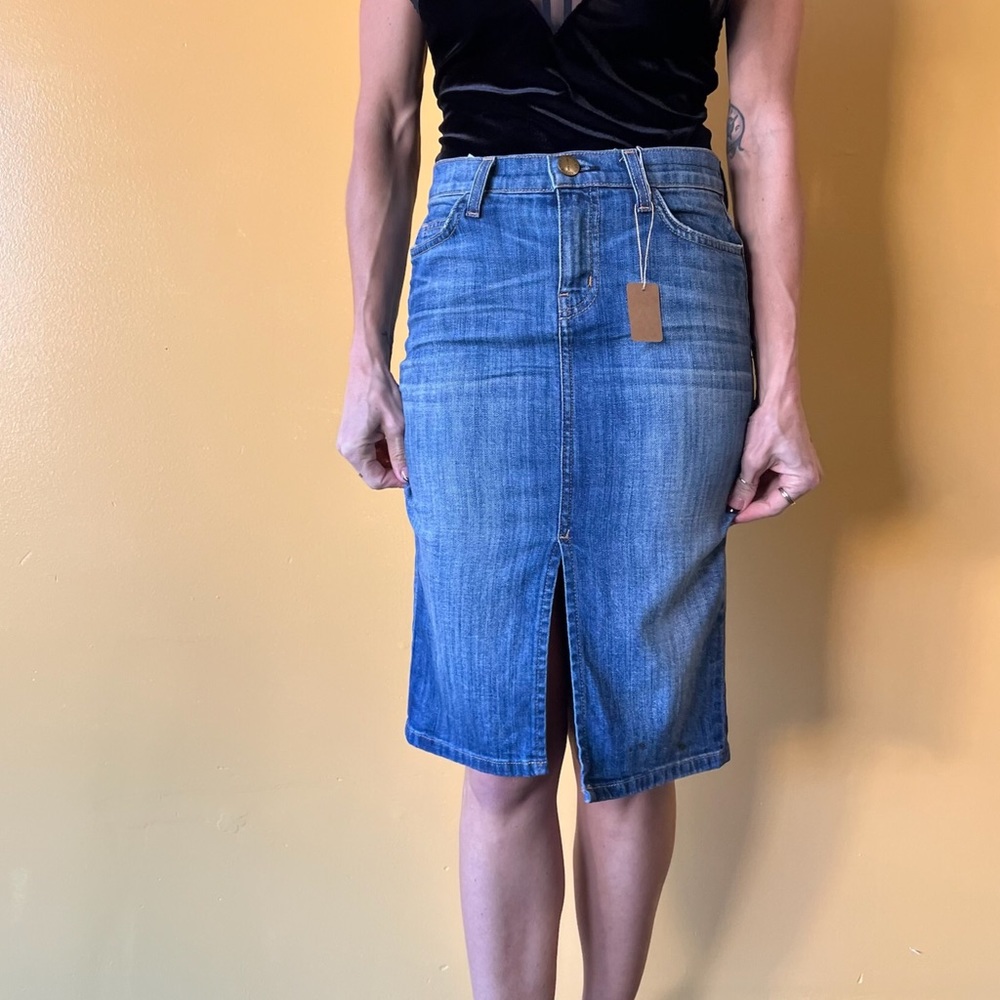 Current/Elliot denim pencil skirt